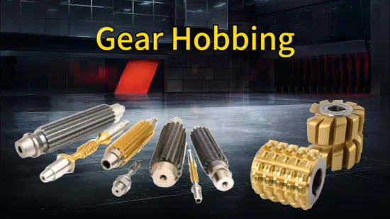 Customized Sprocket Worm Gear Hobbing Cutter HSS Gear Hob Cutter HSS Pre-Grind Hobbing Cutter for Gear Hobbing Machine